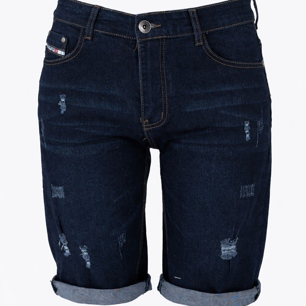 Men's Blue Denim Shorts