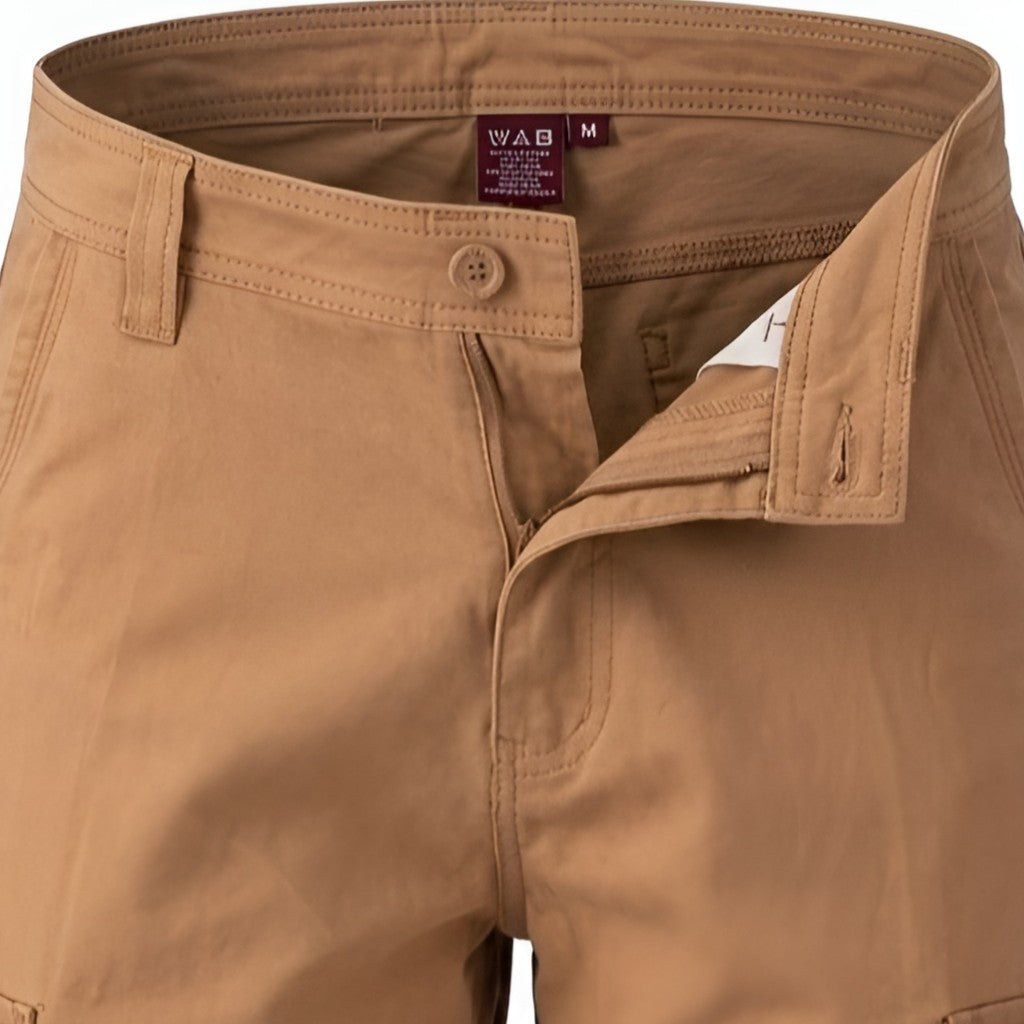 Men's Khaki Cargo Shorts