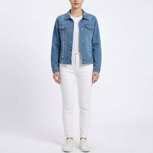 Medium Indigo Denim Jacket