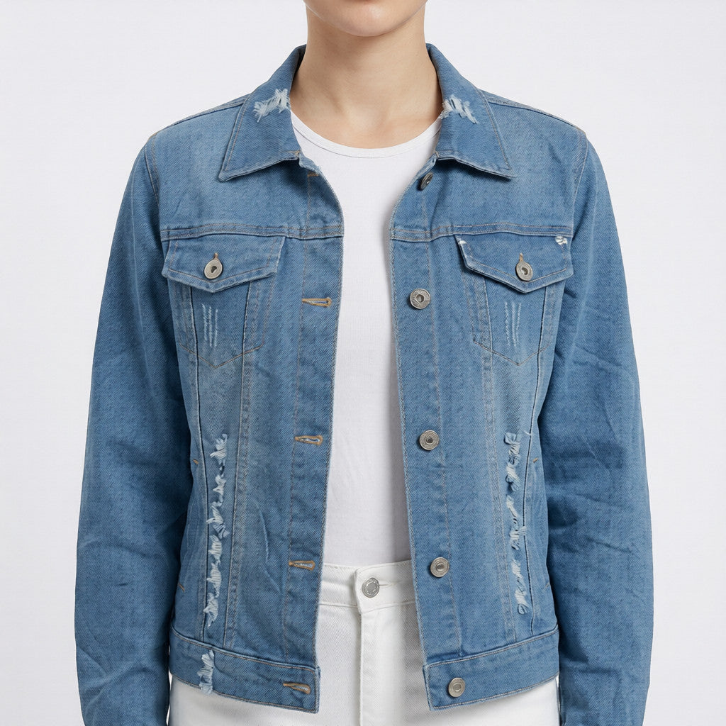 Medium Indigo Denim Jacket