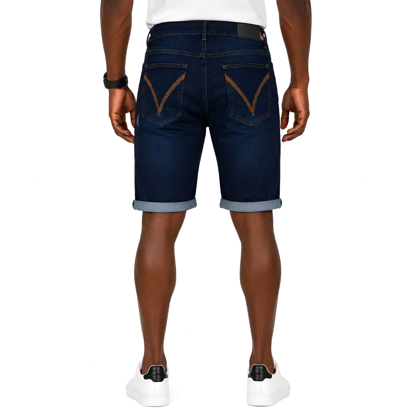 Men's Blue Denim Shorts