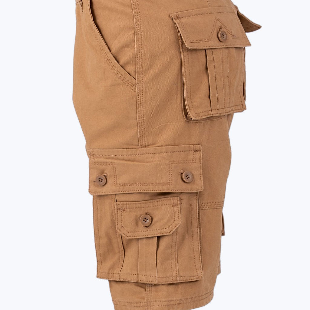 Men's Khaki Cargo Shorts