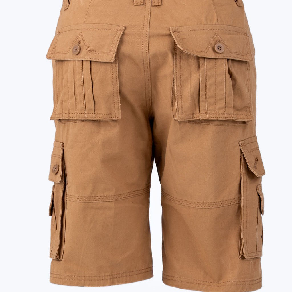 Men's Khaki Cargo Shorts