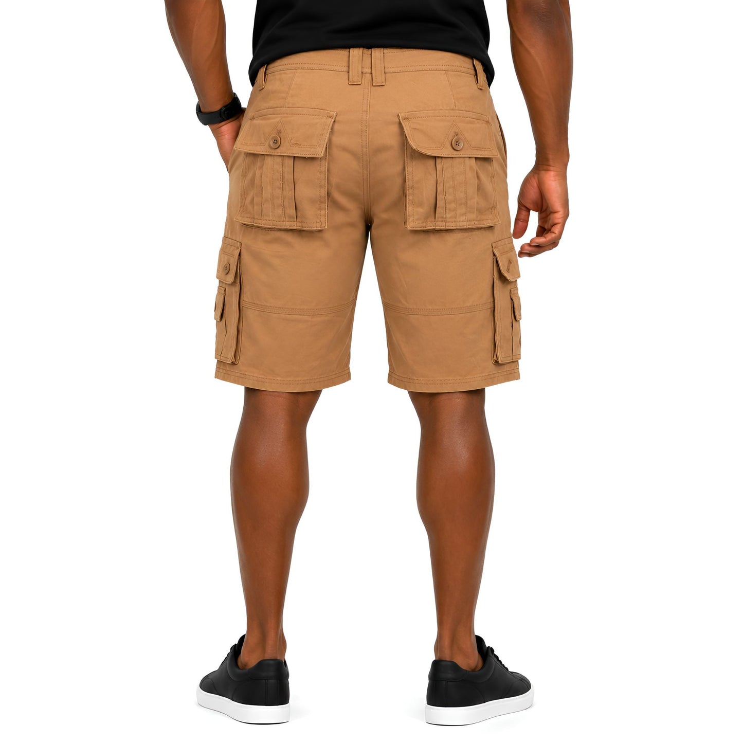 Men's Khaki Cargo Shorts