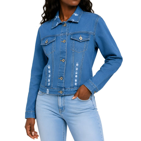 Medium Indigo Denim Jacket