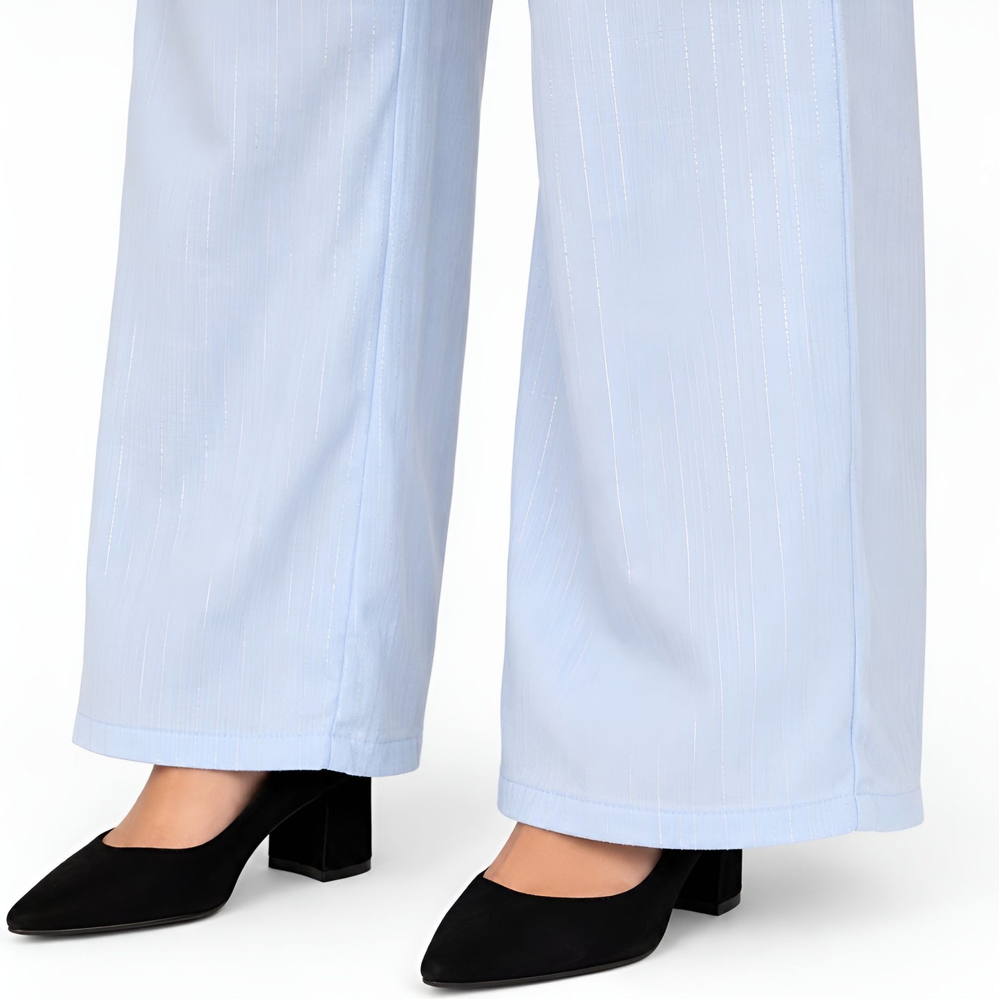 2-Piece Blue Pinstripe Set