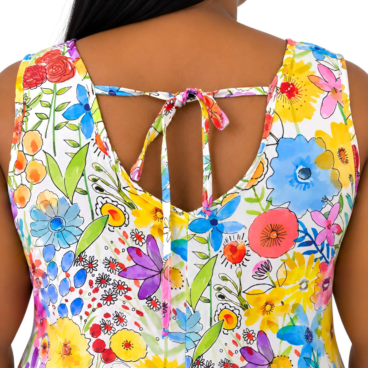 Multicolour Floral Dress