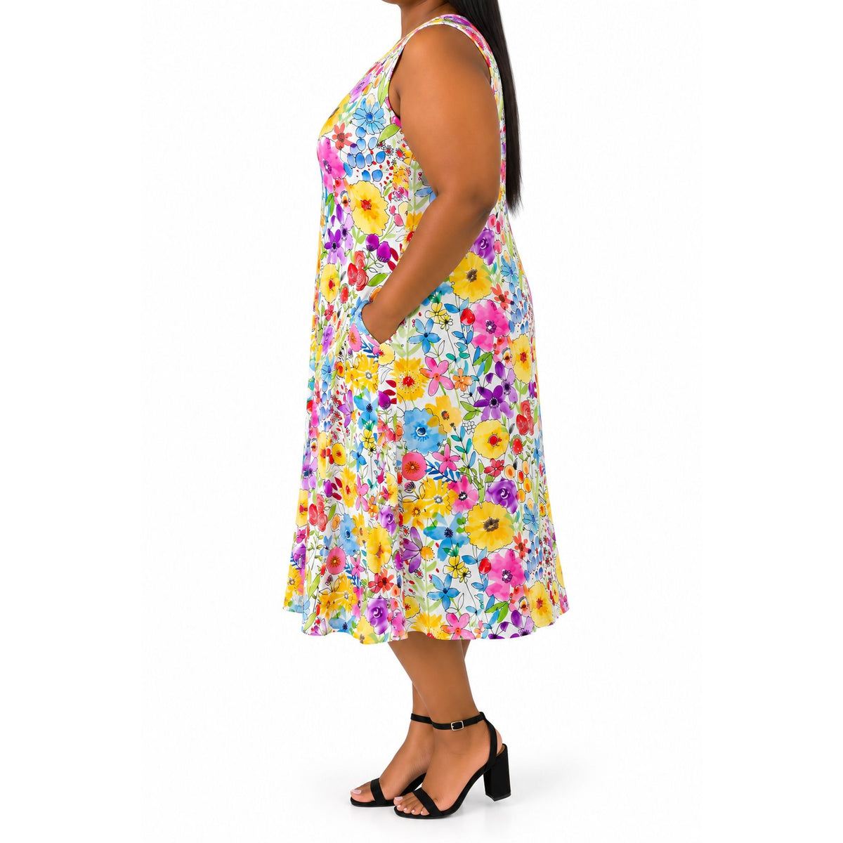 Multicolour Floral Dress
