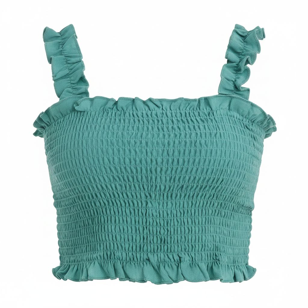 2-Piece Seafoam Green Skirt and Top Set