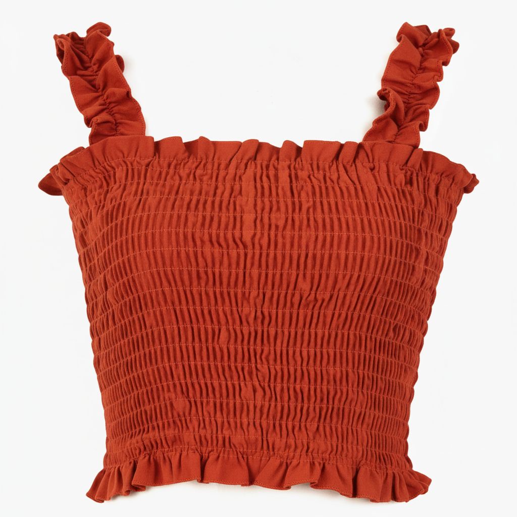 2-Piece Rust Skirt and Top Set
