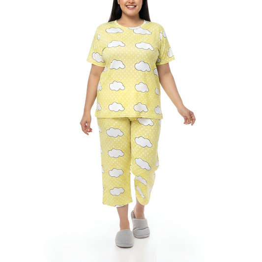 3/4 Pyjama set - Yellow