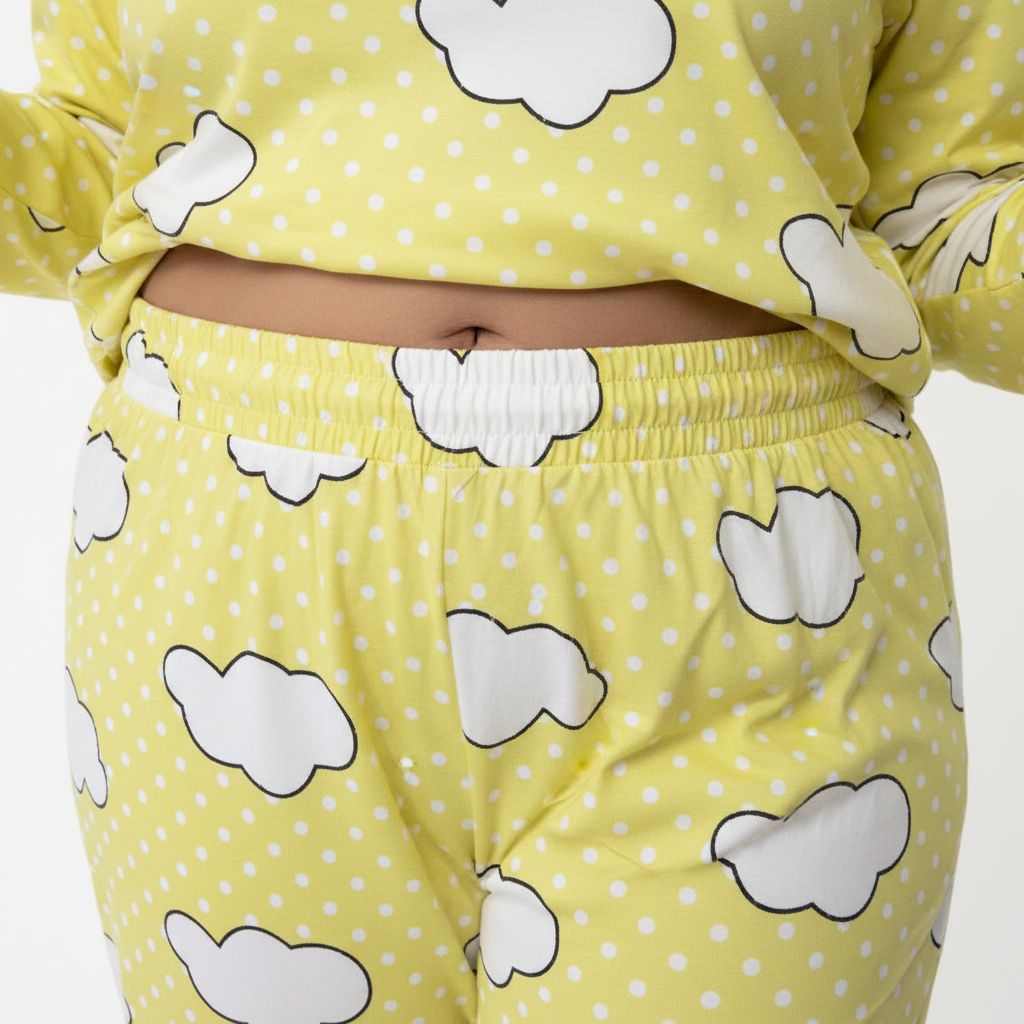 3/4 Pyjama set - Yellow