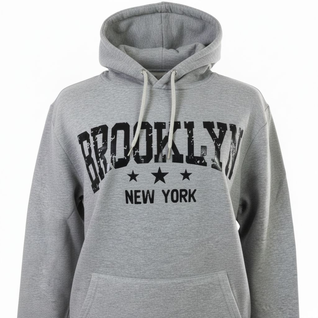 Ladies Brooklyn Graphic Tracksuit - Grey