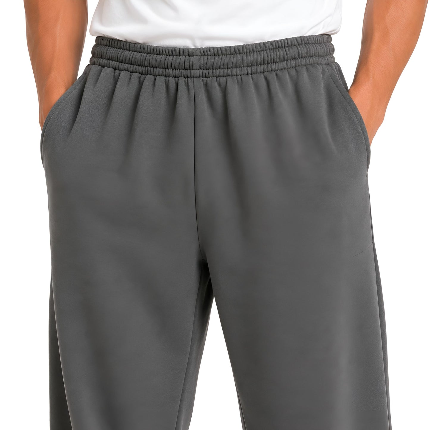 Men's Fleece Jogger Trackpants – Charcoal