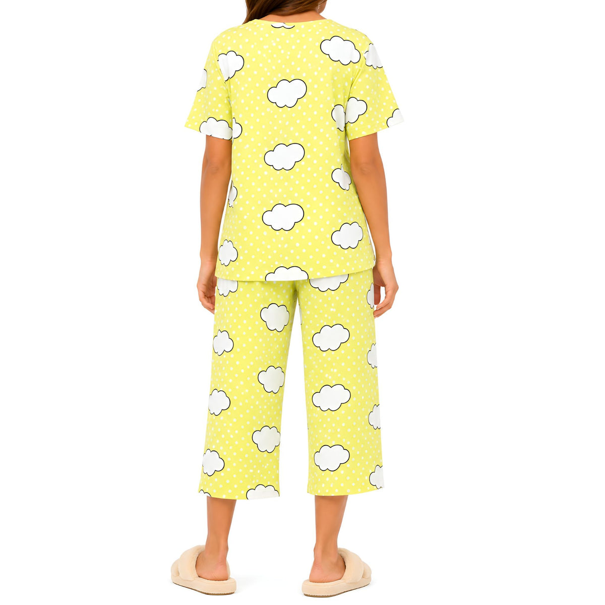 3/4 Pyjama set - Yellow