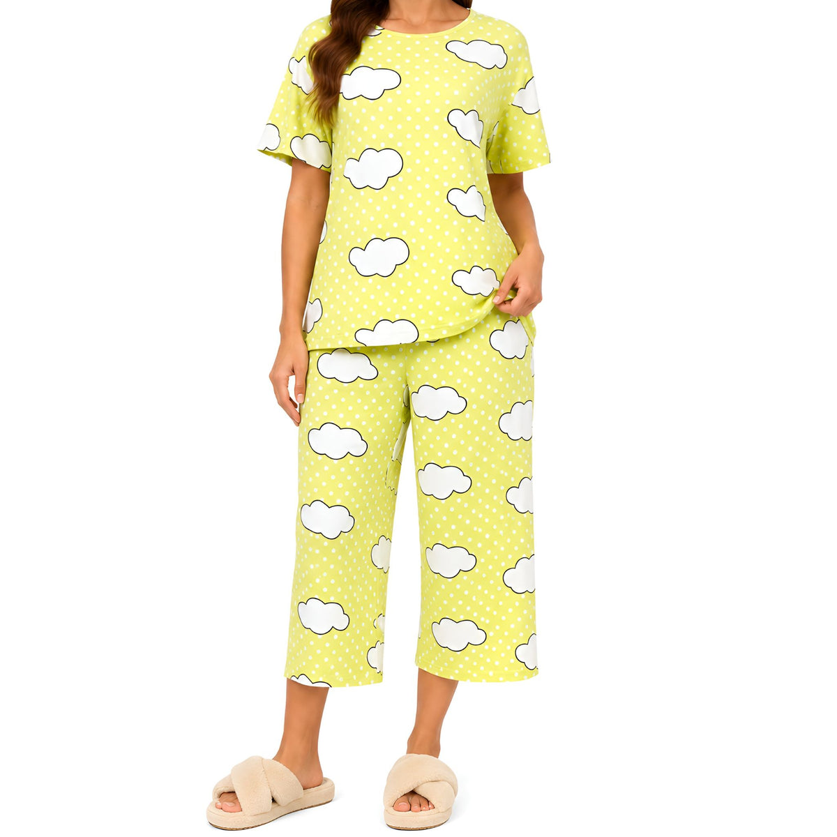 3/4 Pyjama set - Yellow
