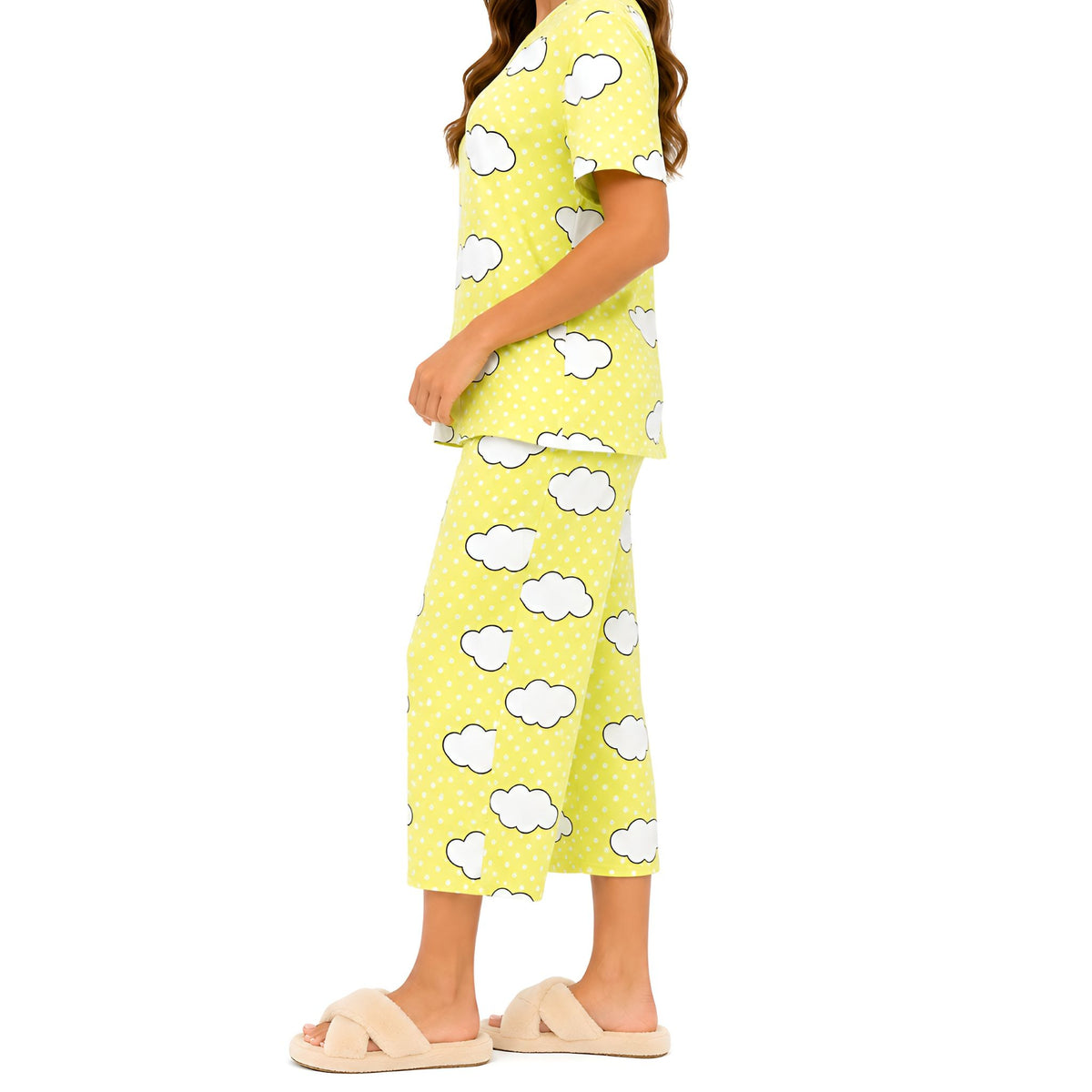 3/4 Pyjama set - Yellow